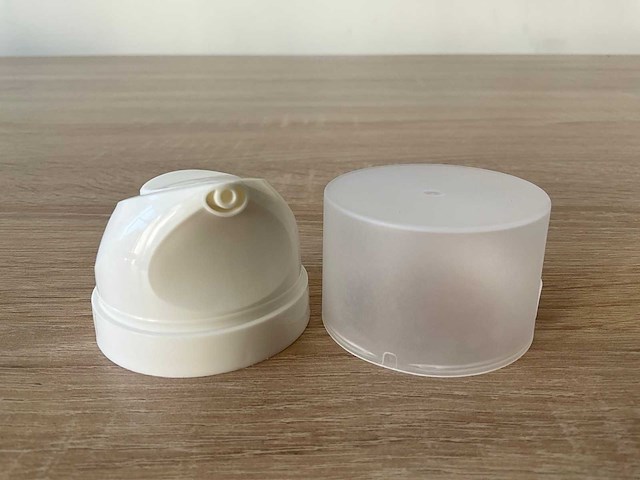 Dispenser 53mm actuatorambwhi/overcap mattwhite tr overige verpakkingsmaterialen (179631x) - afbeelding 2 van  4