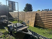 Dissel aanhangwagen met snelheidsbord - afbeelding 6 van  17