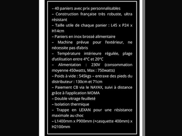 Distribfrais automat - afbeelding 6 van  6