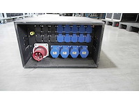 Distro psu 63a incl wooden case - afbeelding 2 van  2