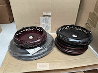 Div houten vaasvoeten - afbeelding 1 van  3
