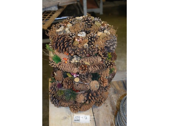 Div kransdecoratie - afbeelding 1 van  3