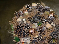 Div kransdecoratie - afbeelding 3 van  3