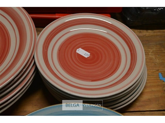 Div. service 17 borden, 7 soepkommen eb 6 dessertbordjes - afbeelding 5 van  5