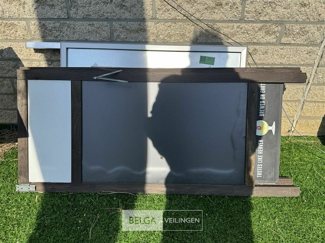 Div stoepborden in alu/hout - afbeelding 1 van  6