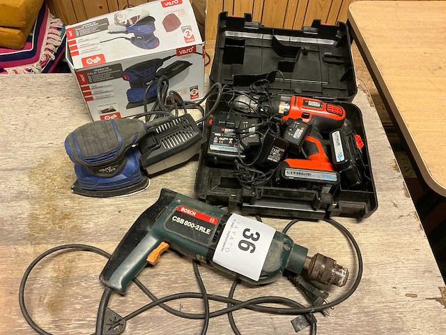 Divers aannemersmateriaal (3x) - afbeelding 1 van  12