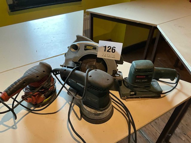 Divers aannemersmateriaal (4x) - afbeelding 7 van  8