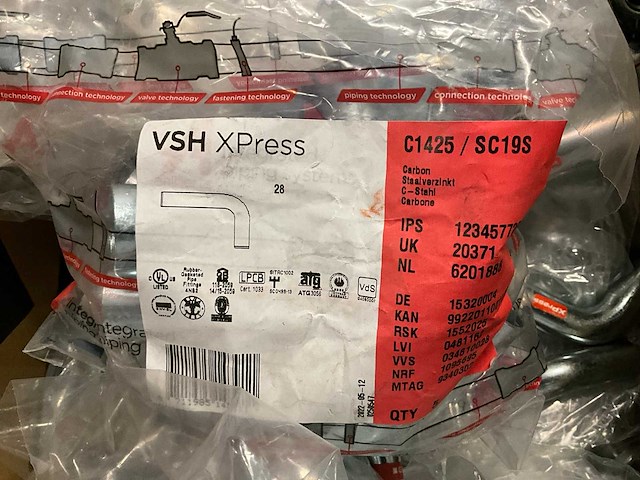 Divers cv-installatiemateriaal - afbeelding 3 van  17