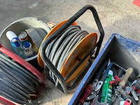 Divers handgereedsschap + 2x kabelhaspel - afbeelding 3 van  8