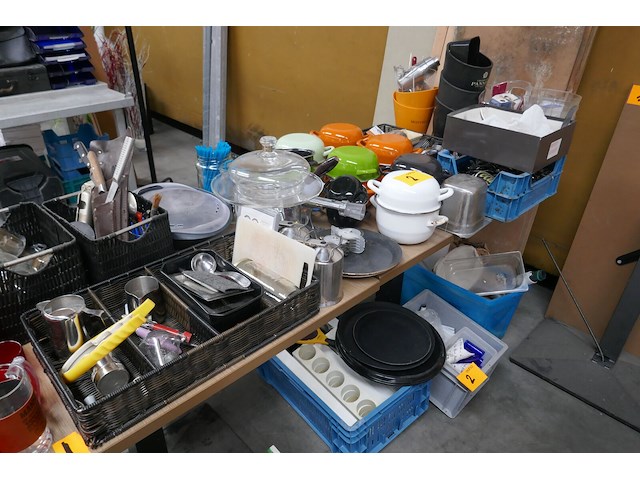 Divers keuken & horeca materiaal - afbeelding 1 van  6