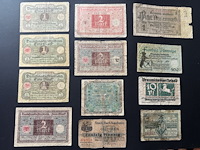 Divers noodgeld ca. 1920 - afbeelding 1 van  8