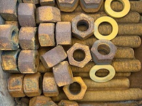 Divers pallet bouten, moeren, .. - afbeelding 5 van  5