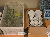 Divers porselein en glas - afbeelding 1 van  4