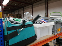 Divers sanitair materiaal - afdekrollen - stukadoor - elektrisch materiaal - afbeelding 6 van  7