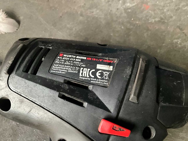 Divers würth accu-gereedschap (3x) - afbeelding 7 van  8