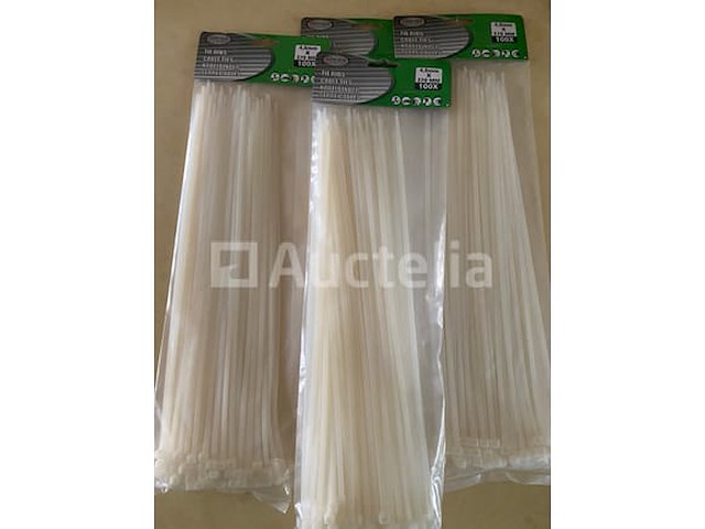 Diverse 3 x zwaar breekijzer 150 cm x 28mm, 400 zwarte tie ribs 4,8x370 mm, 400 witte tie ribs 4,8x370 mm, 2 x flex komborstel, 10 x all purpose zaagblad hout 210mm, auto speciaal gereedschap - afbeelding 6 van  12