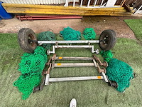 Diverse aanhangwagen assen inclusief veiligheidsnetten - afbeelding 3 van  3