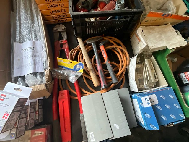 Diverse aannemersmateriaal - afbeelding 5 van  18