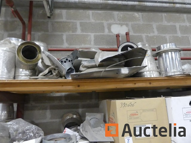 Diverse accessoires voor roestvrijstalen schoorsteenafvoer, poujoulat (9424-008) - afbeelding 6 van  11