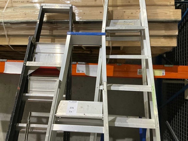 Diverse alu trapladders (3x) - afbeelding 4 van  4