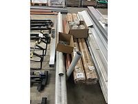 Diverse aluminium afvoerbuizen - afbeelding 2 van  10