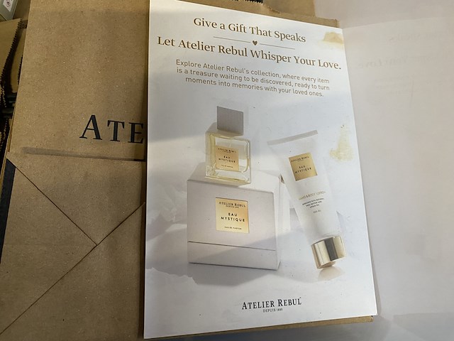 Diverse "atelier rebul" doosjes met stalen + zakken - afbeelding 2 van  4