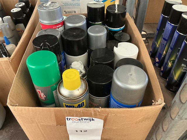 Diverse auto onderhouds spuitbussen - afbeelding 1 van  1