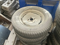 Diverse autobanden op stalen velg (9x) - afbeelding 5 van  12