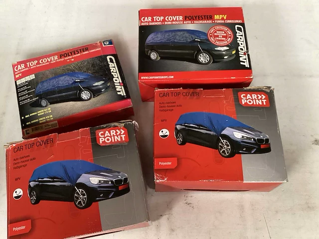Diverse autohoezen (4x) - afbeelding 1 van  5
