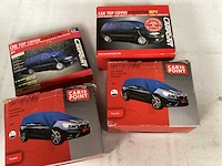 Diverse autohoezen (4x)