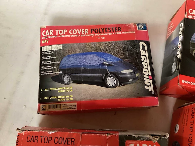 Diverse autohoezen (4x) - afbeelding 4 van  5