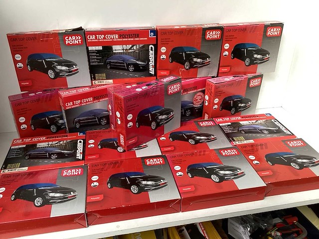 Diverse autohoezen carcovers (18x) - afbeelding 1 van  6