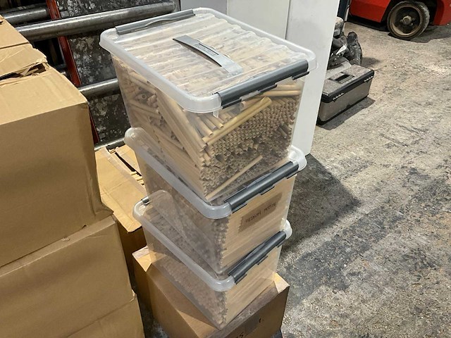 Diverse bamboo rietjes (15000x) - afbeelding 3 van  9