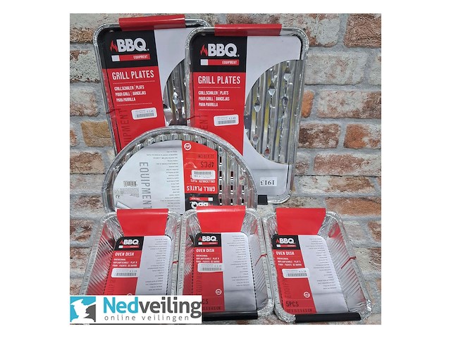 Diverse bbq schalen en bakjes wvp € 22,00 - afbeelding 2 van  3