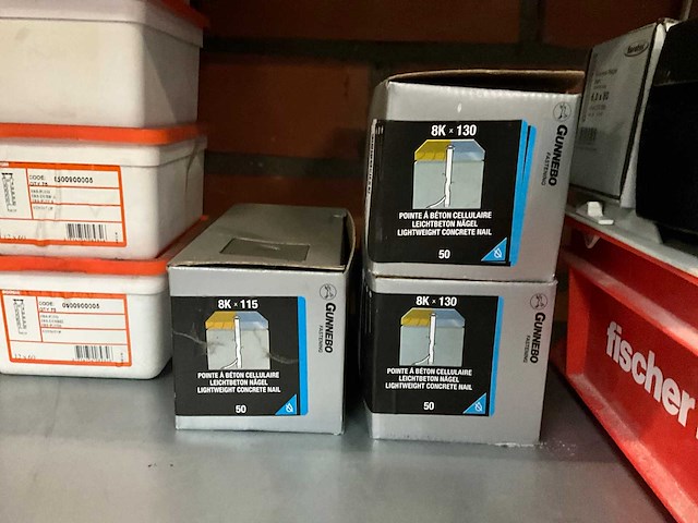 Diverse bevestigingsmaterialen - afbeelding 3 van  13