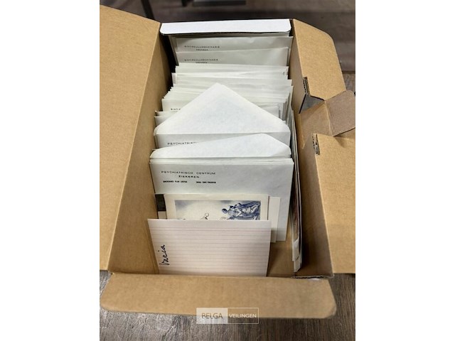 Diverse bidprentjes + 2 messing voetsteunen - afbeelding 2 van  2