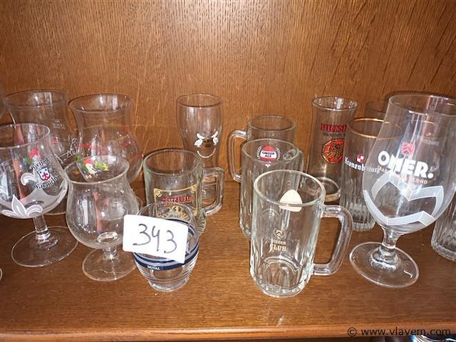 Diverse bierglazen. 26 stuks - afbeelding 3 van  4