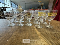 Diverse bierglazen - afbeelding 1 van  4
