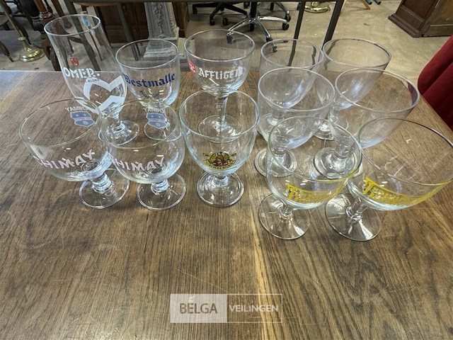 Diverse bierglazen - afbeelding 2 van  4