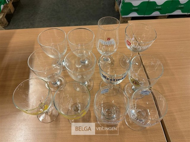 Diverse bierglazen - afbeelding 2 van  3