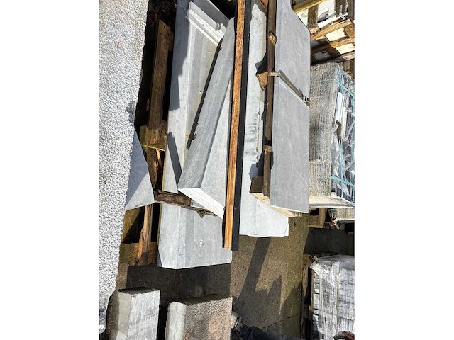 Diverse blauwe steen (3x) - afbeelding 3 van  3