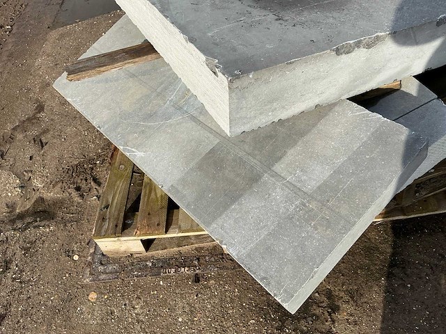 Diverse blauwe steen (3x) - afbeelding 3 van  4