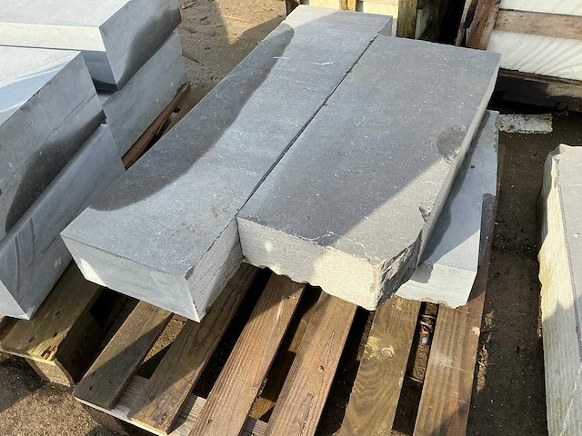 Diverse blauwe steen (3x) - afbeelding 2 van  3