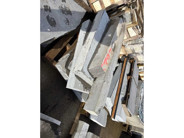 Diverse blauwe steen (6x) - afbeelding 3 van  4