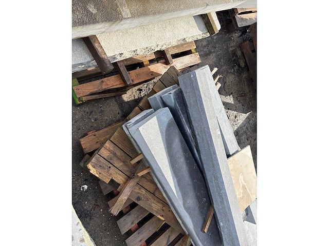 Diverse blauwe steen (8x) - afbeelding 4 van  4