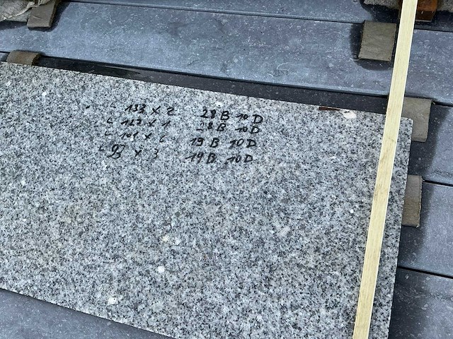 Diverse blauwe steen dorpels (12x) - afbeelding 4 van  4