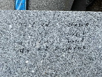 Diverse blauwe steen dorpels (9x) - afbeelding 6 van  6