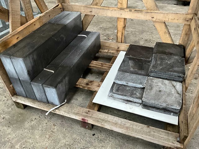 Diverse blauwsteen - afbeelding 1 van  4