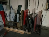 Diverse bokken met rest aluminium (3x) - afbeelding 1 van  7