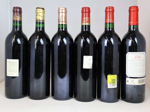 Diverse bordeauxwijnen 1994, 1995, 1996 & 1998 (6x) - afbeelding 2 van  4